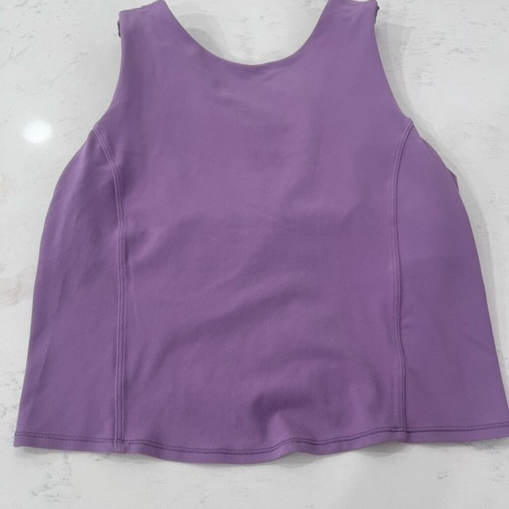 Lululemon Lavender Sleeveless Tank Top